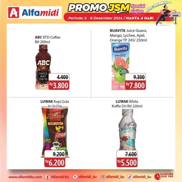 Promo JSM Alfamidi Hanya 4 Hari Periode 5-8 Desember 2024