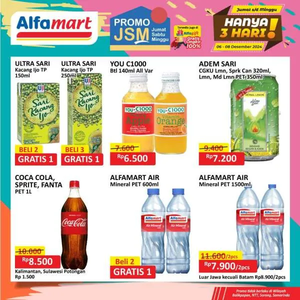 Promo JSM Alfamart Periode 6-8 Desember 2024