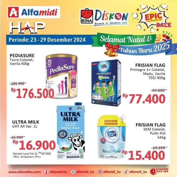 Promo Alfamidi Hemat Satu Pekan Periode 23-29 Desember 2024