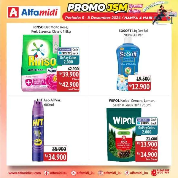 Promo JSM Alfamidi Hanya 4 Hari Periode 5-8 Desember 2024