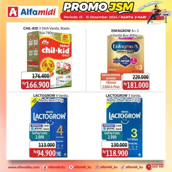 Promo JSM Alfamidi Periode 13-15 Desember 2024