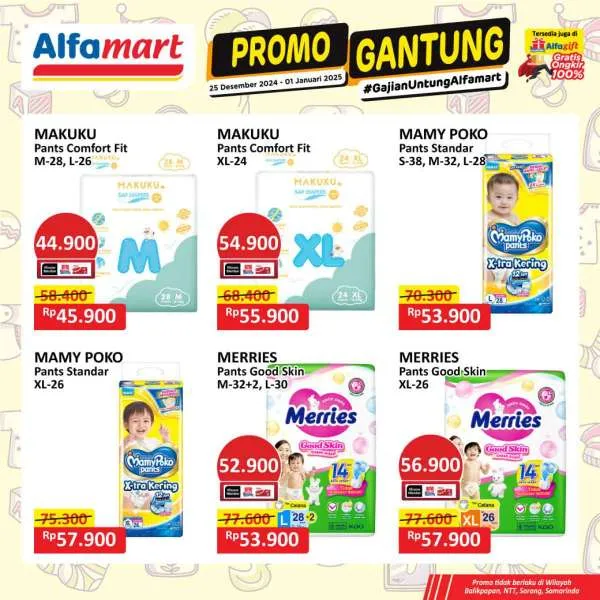 Promo Alfamart Gantung Periode 25 Desember 2024-1 Januari 2025