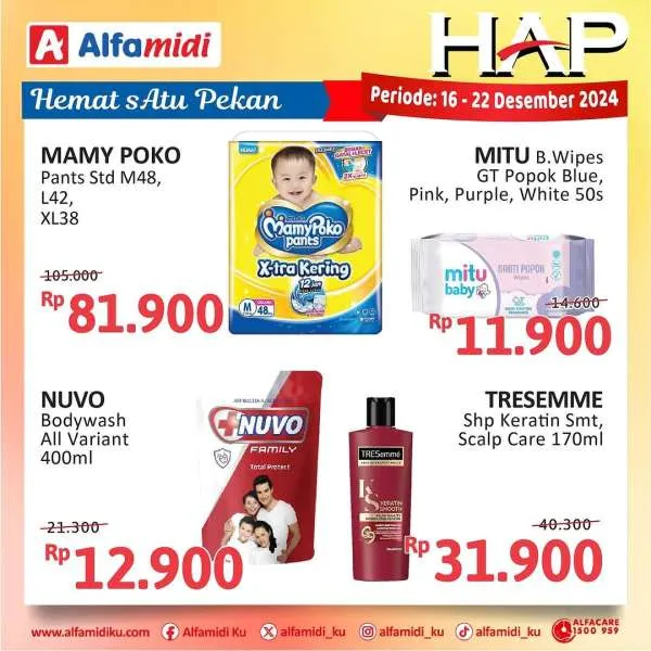 Promo Alfamidi Hemat Satu Pekan Periode 16-22 Desember 2024