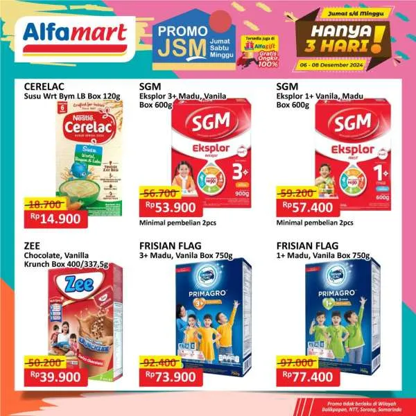 Promo JSM Alfamart Periode 6-8 Desember 2024