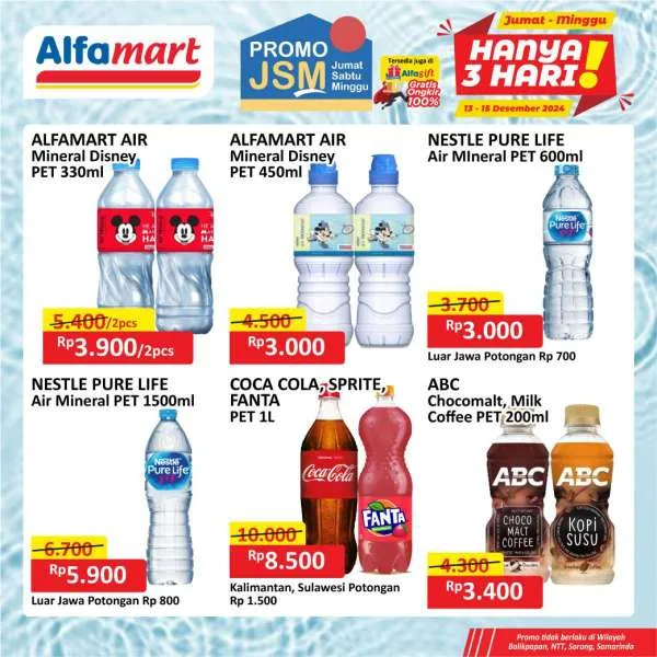 Promo JSM Alfamart Periode 13-15 Desember 2024