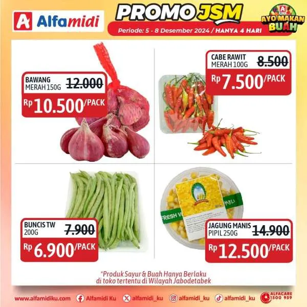 Promo JSM Alfamidi Hanya 4 Hari Periode 5-8 Desember 2024