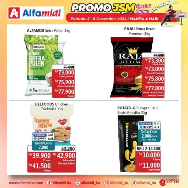 Promo JSM Alfamidi Hanya 4 Hari Periode 5-8 Desember 2024