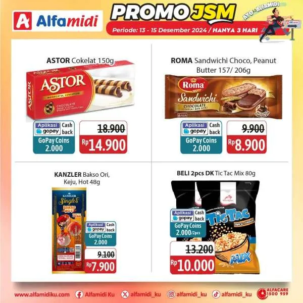 Promo JSM Alfamidi Periode 13-15 Desember 2024