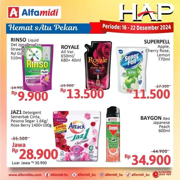 Promo Alfamidi Hemat Satu Pekan Periode 16-22 Desember 2024