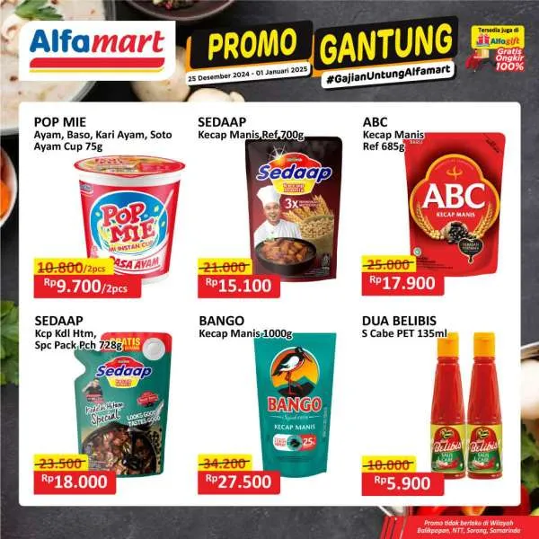 Promo Alfamart Gantung Periode 25 Desember 2024-1 Januari 2025