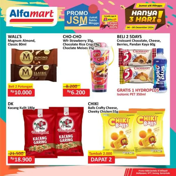 Promo JSM Alfamart Periode 6-8 Desember 2024