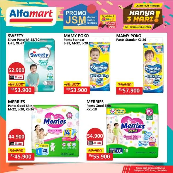 Promo JSM Alfamart Periode 6-8 Desember 2024