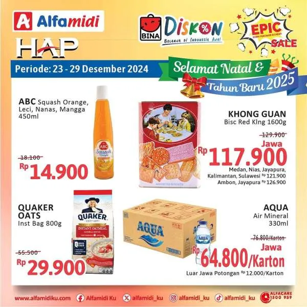 Promo Alfamidi Hemat Satu Pekan Periode 23-29 Desember 2024