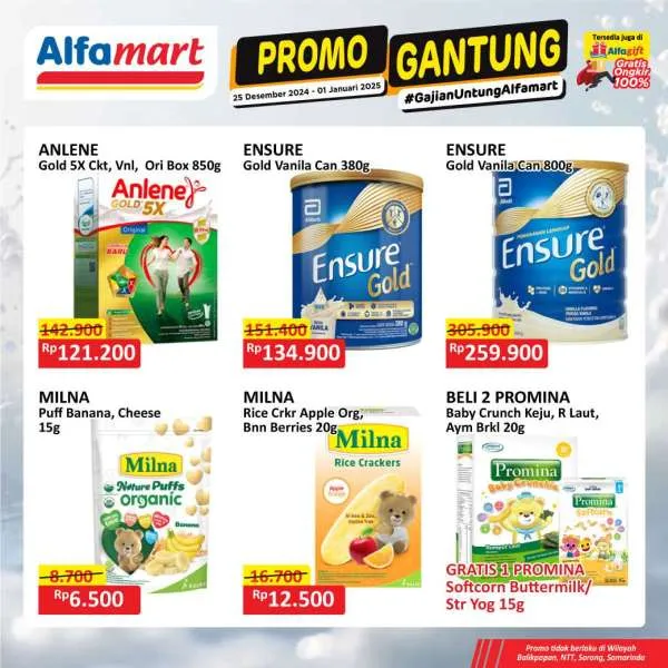 Promo Alfamart Gantung Periode 25 Desember 2024-1 Januari 2025