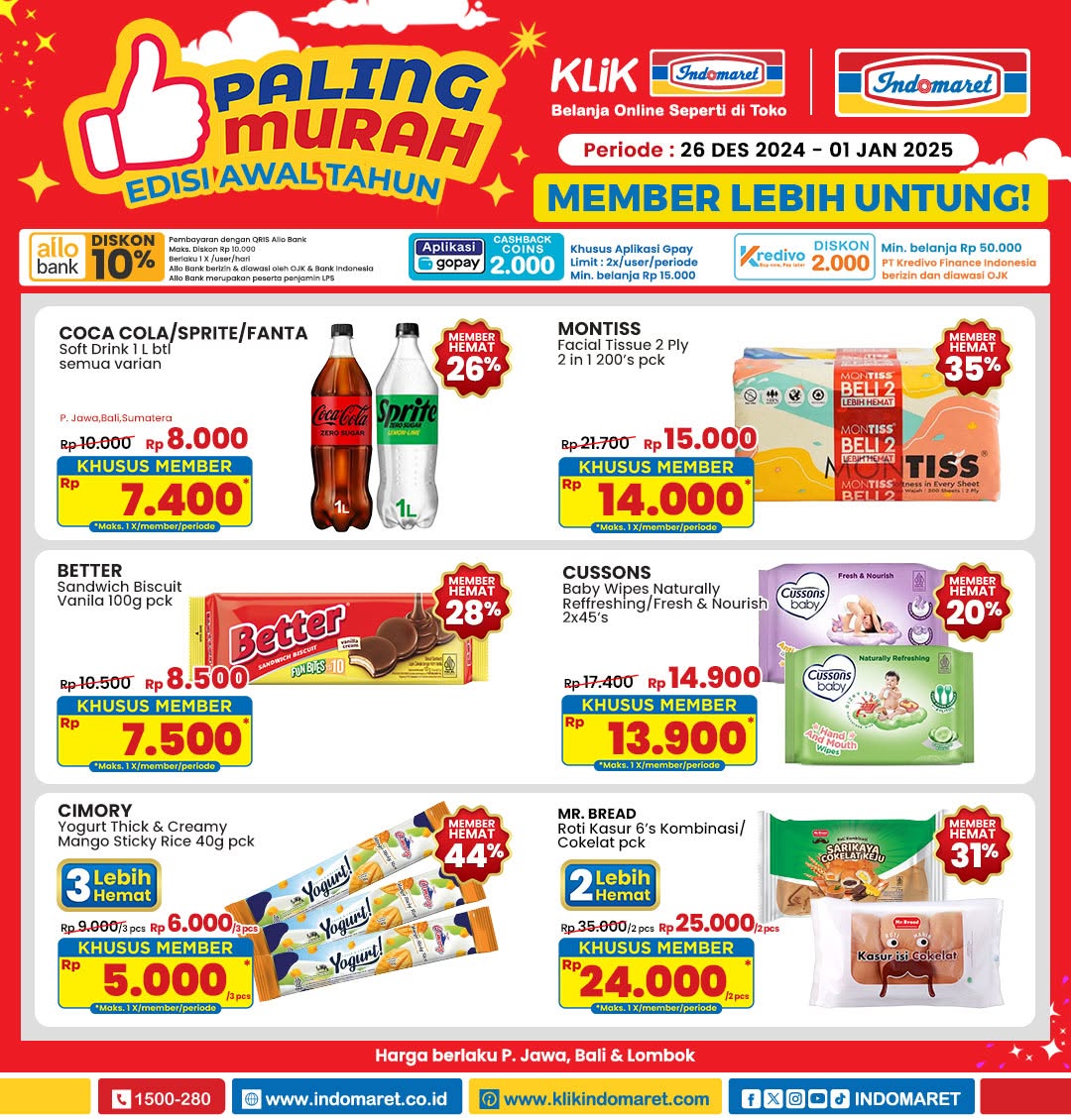 Promo Indomaret Paling Murah 26 Desember 2024-1 Januari 2025