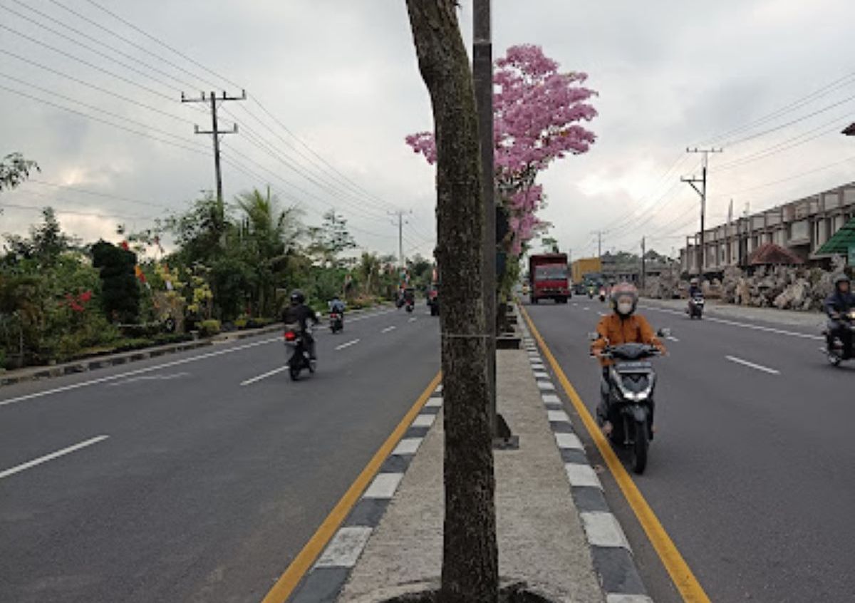 Ilustrasi. jalan magelang.