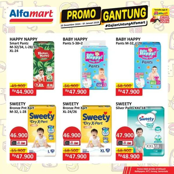 Promo Alfamart Gantung Periode 25 Desember 2024-1 Januari 2025