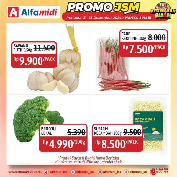 Promo JSM Alfamidi Periode 13-15 Desember 2024