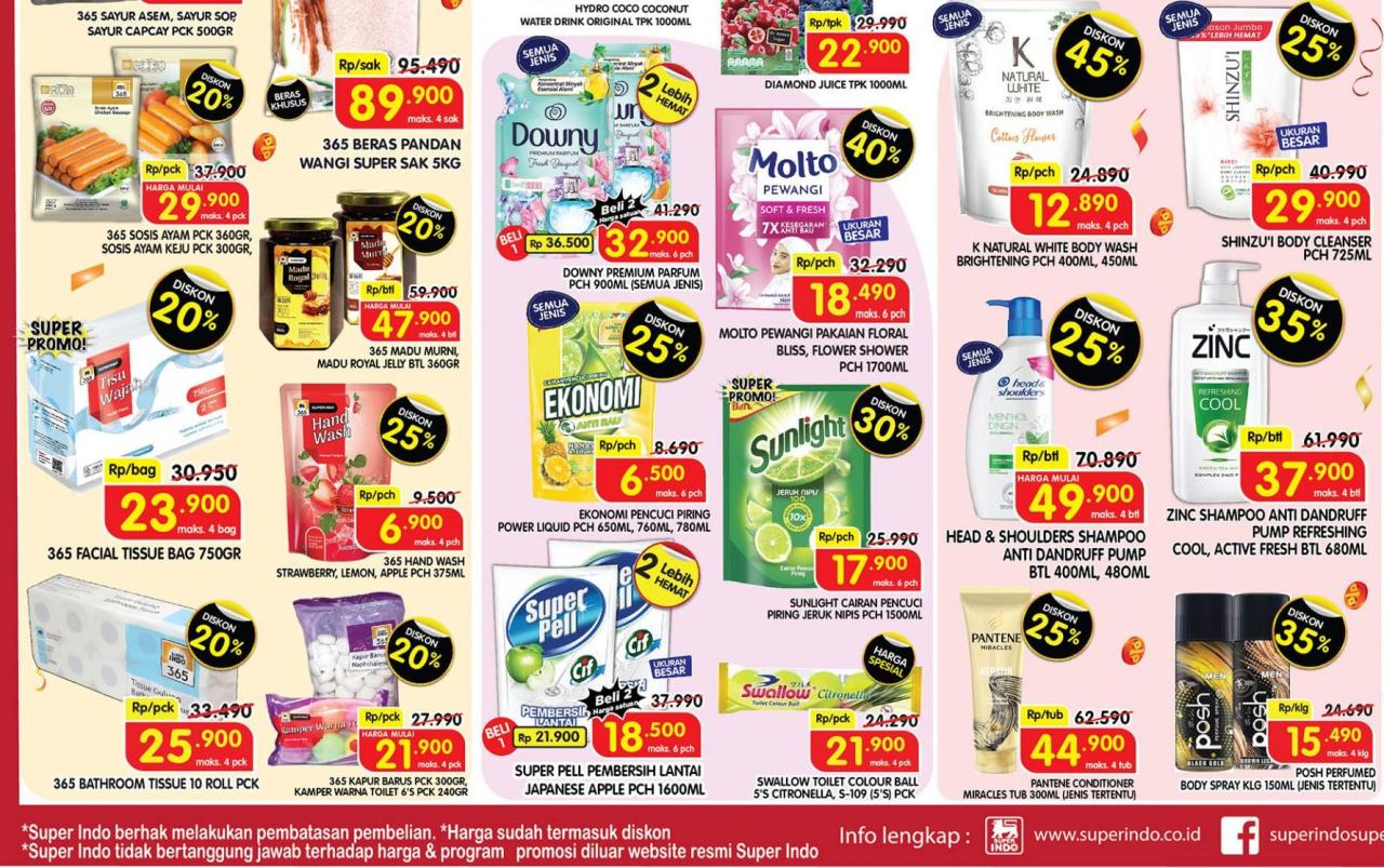 Promo Superindo Weekday 9-12 Desember 2024