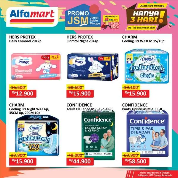 Promo JSM Alfamart Periode 6-8 Desember 2024