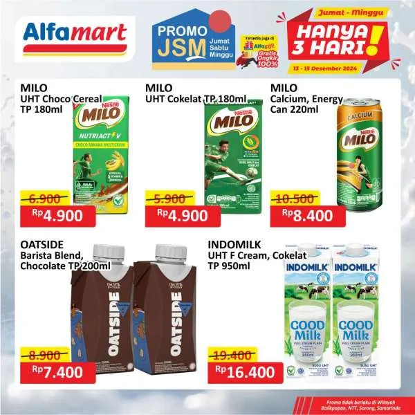 Promo JSM Alfamart Periode 13-15 Desember 2024