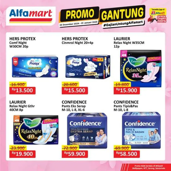 Promo Alfamart Gantung Periode 25 Desember 2024-1 Januari 2025