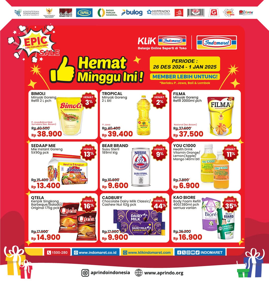 Promo Indomaret Hemat Minggu Ini 26 Desember 2024-1 Januari 2025