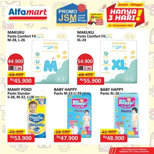 Promo JSM Alfamart Periode 13-15 Desember 2024