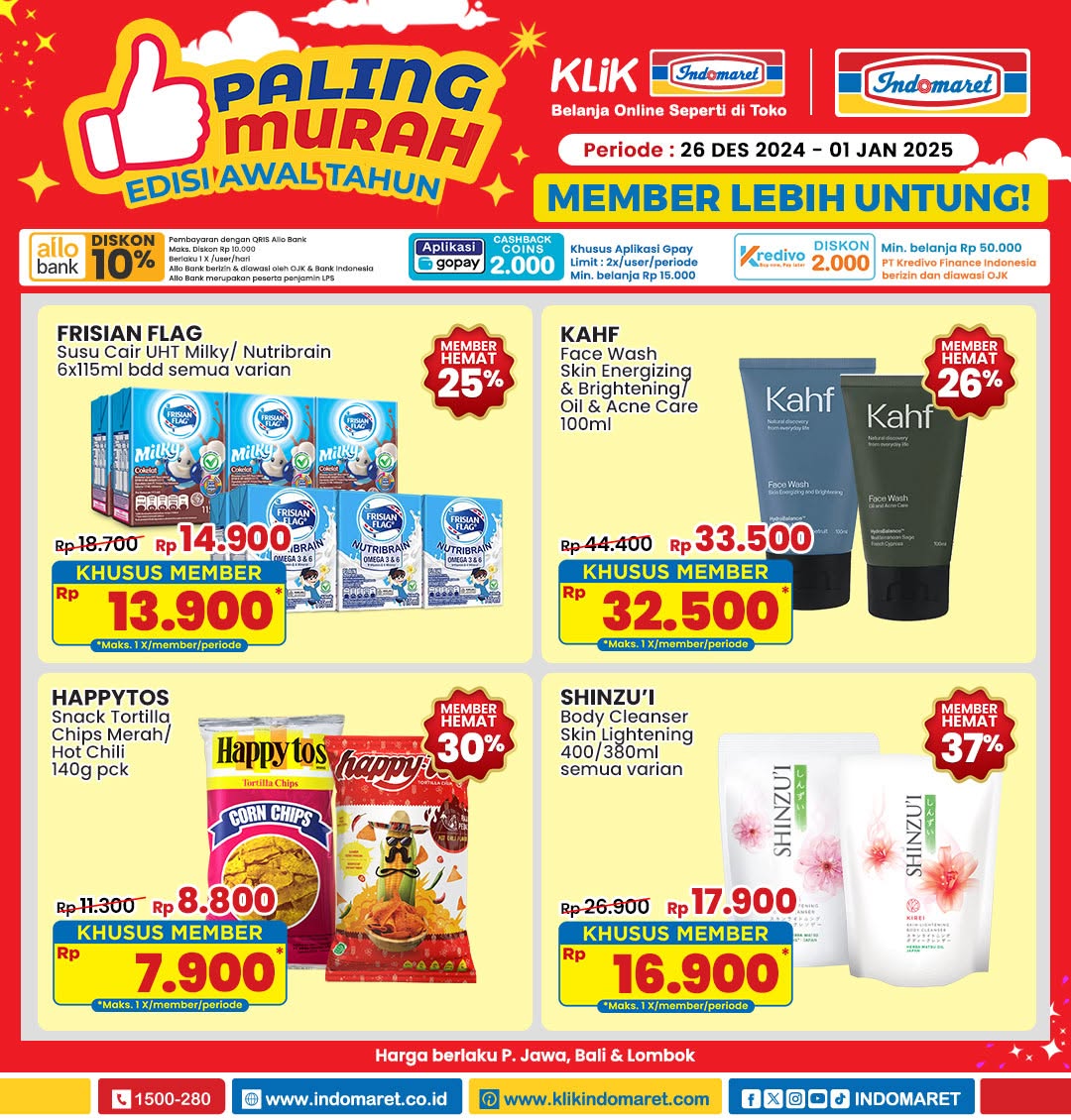 Promo Indomaret Paling Murah 26 Desember 2024-1 Januari 2025