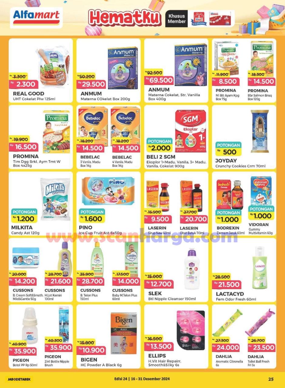 Katalog Alfamart Promo Terbaru 16 - 31 Desember 2024 25