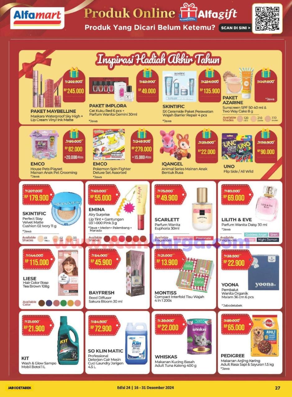 Katalog Alfamart Promo Terbaru 16 - 31 Desember 2024 27