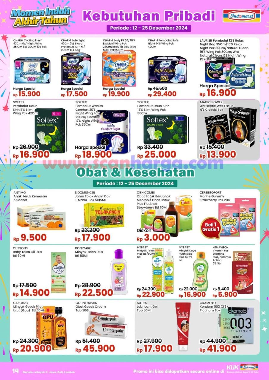 Katalog Indomaret Promo Terbaru 12 - 25 Desember 2024 14