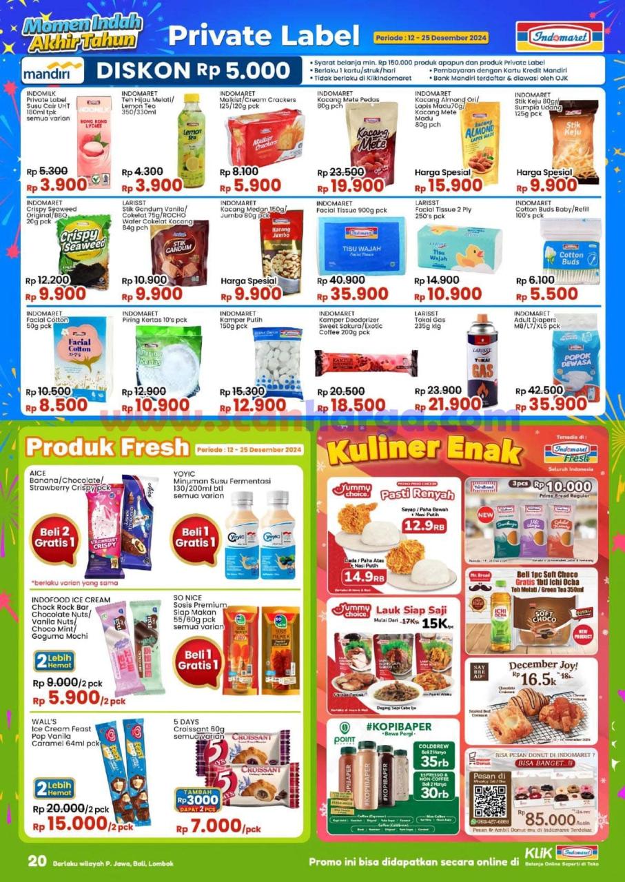 Katalog Indomaret Promo Terbaru 12 - 25 Desember 2024 20