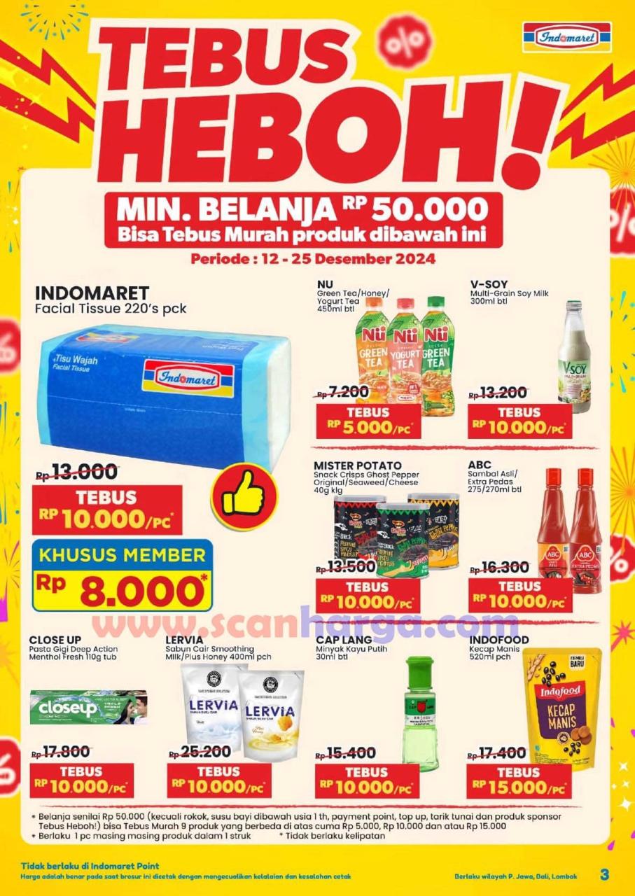 Katalog Indomaret Promo Terbaru 12 - 25 Desember 2024 3