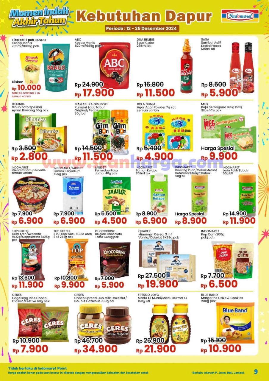 Katalog Indomaret Promo Terbaru 12 - 25 Desember 2024 9