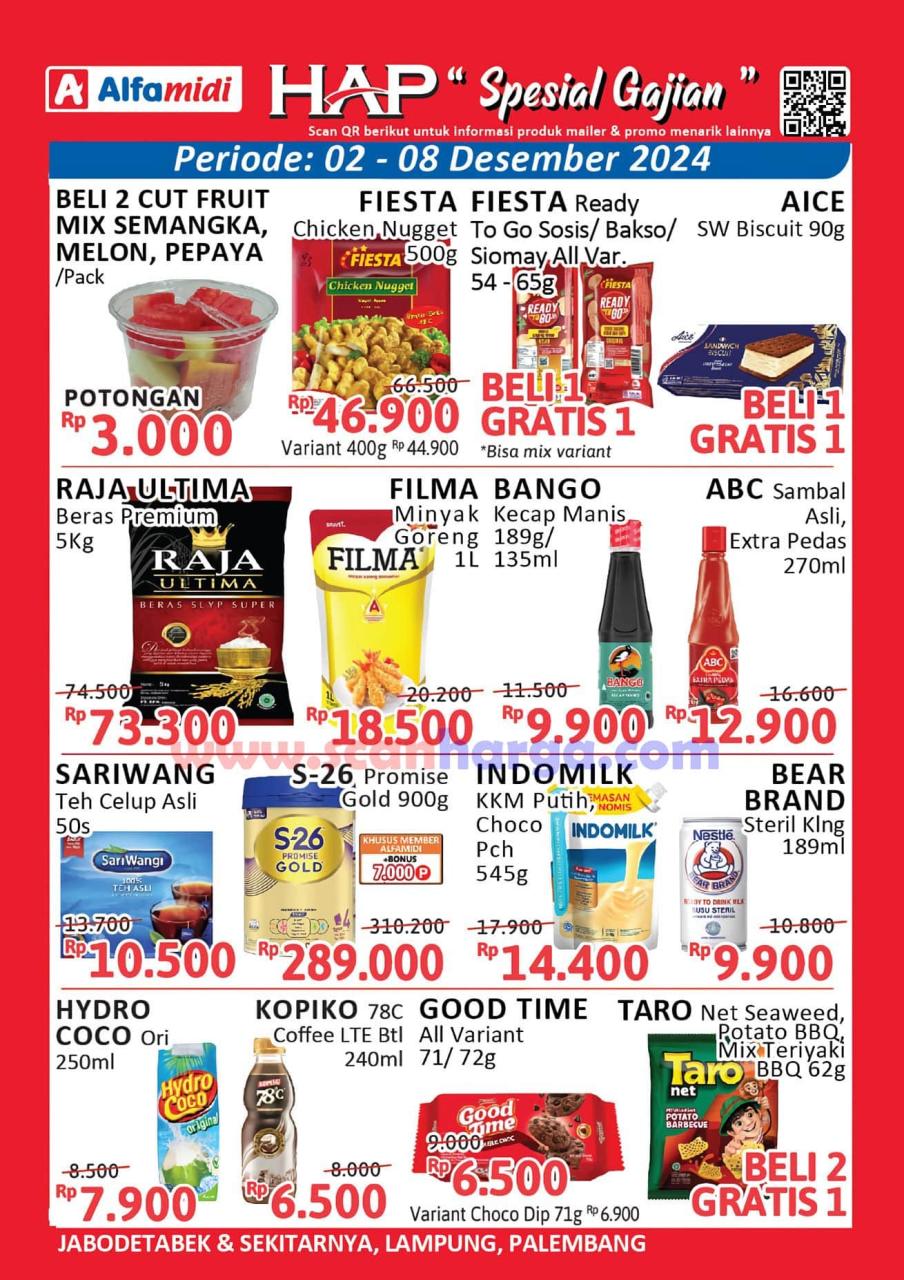 Katalog Promo Alfamidi Weekday Terbaru 2 - 8 Desember 2024 1