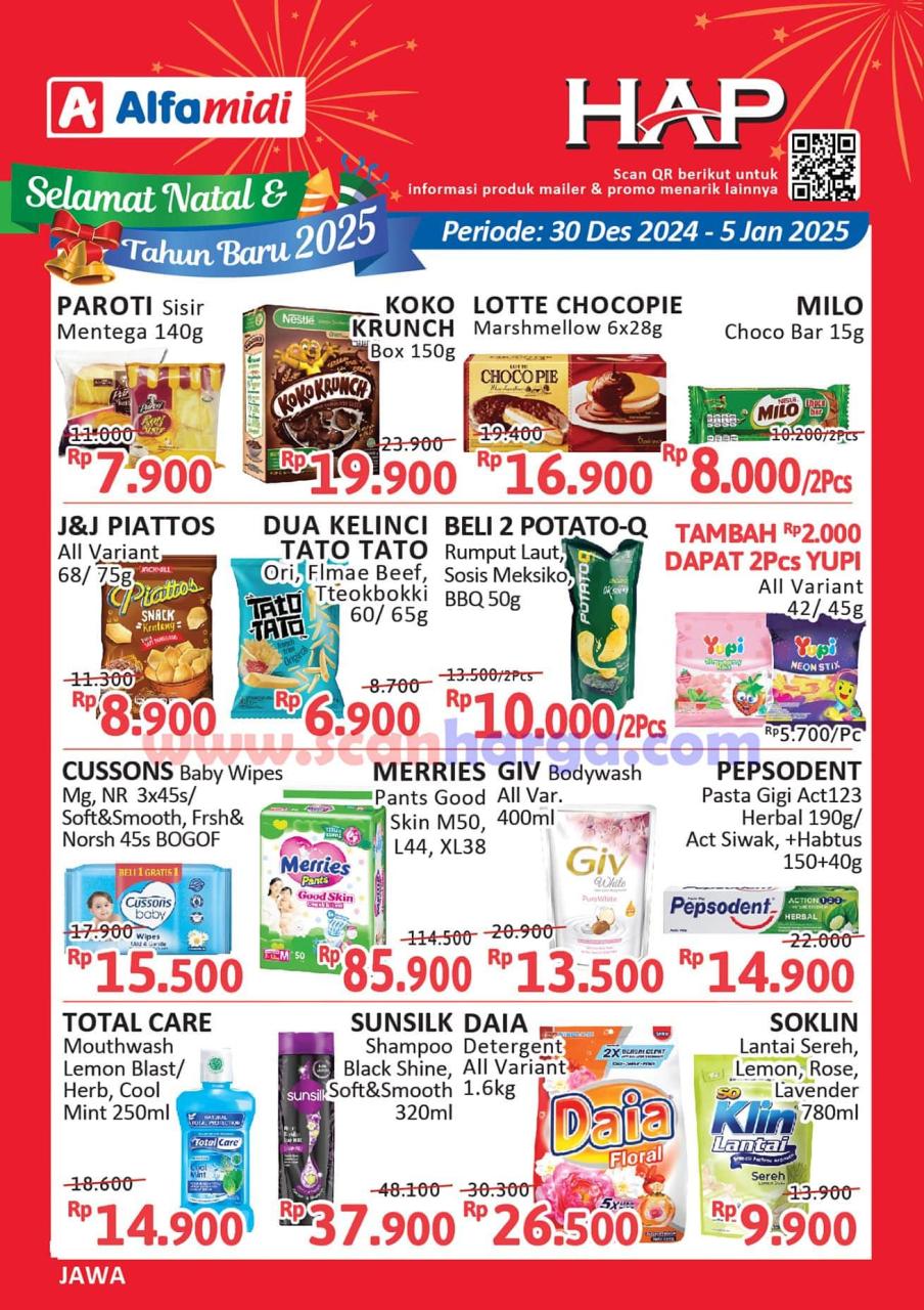 Katalog Promo Alfamidi Weekday Terbaru 30 Desember 2024 - 5 Januari 2025 2