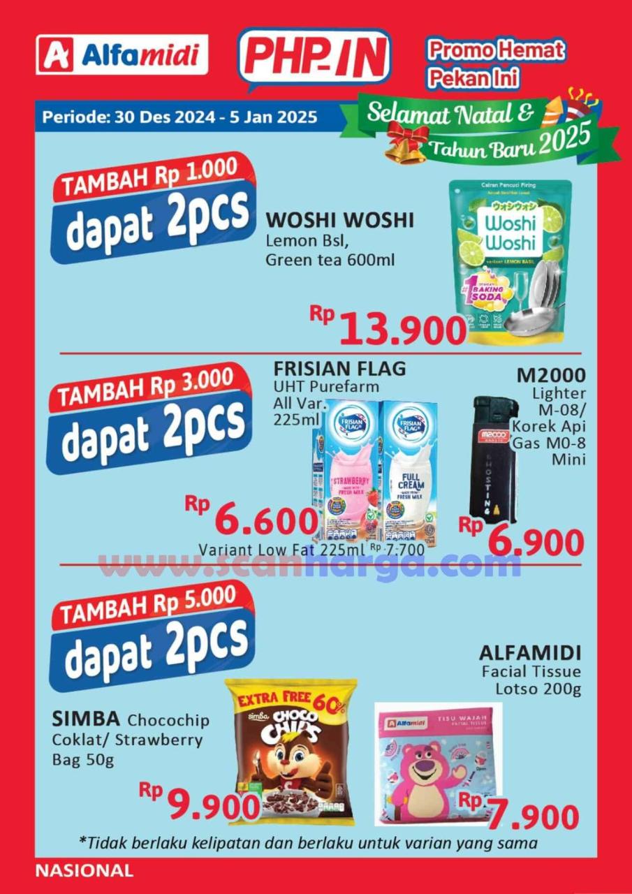 Katalog Promo Alfamidi Weekday Terbaru 30 Desember 2024 - 5 Januari 2025 3