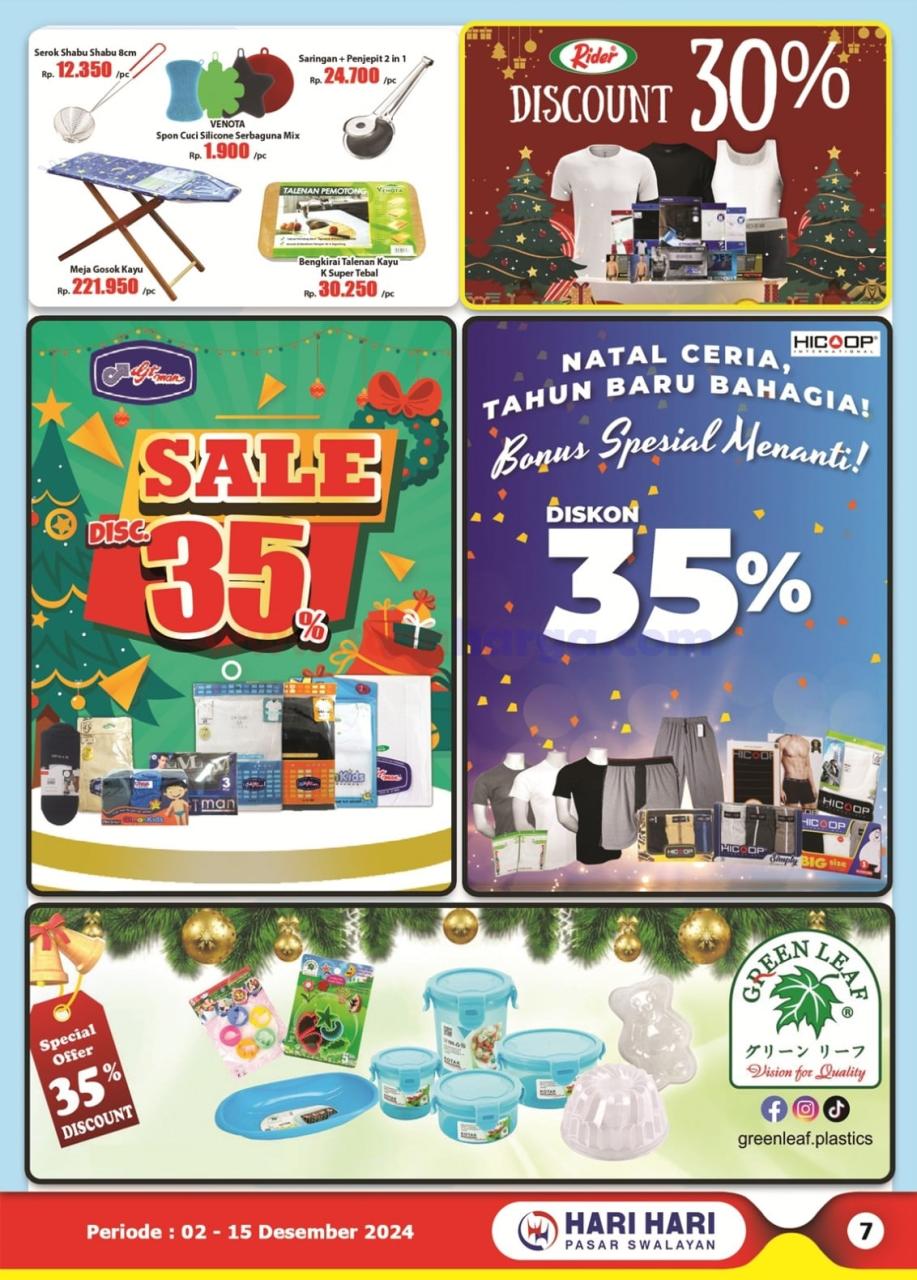 Katalog Promo Hari Hari Swalayan 2 - 15 Desember 2024 7