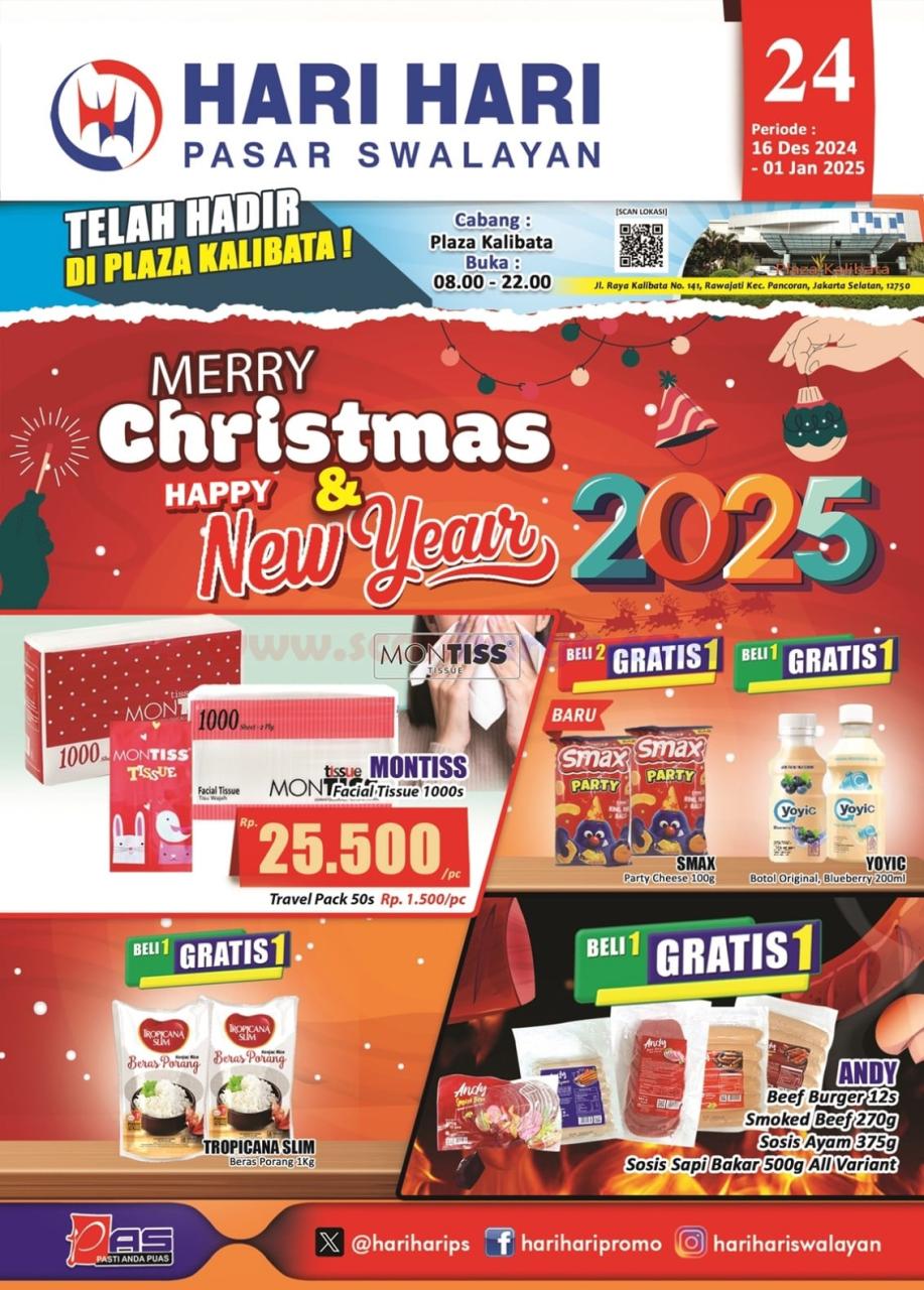 Katalog Promo Hari Hari Swalayan 16 Desember 2024 - 1 Januari 2025 1