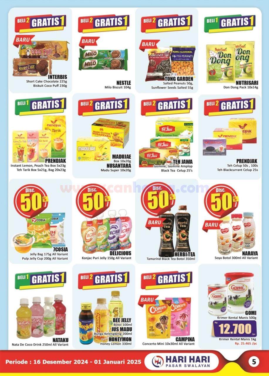 Katalog Promo Hari Hari Swalayan 16 Desember 2024 - 1 Januari 2025 5