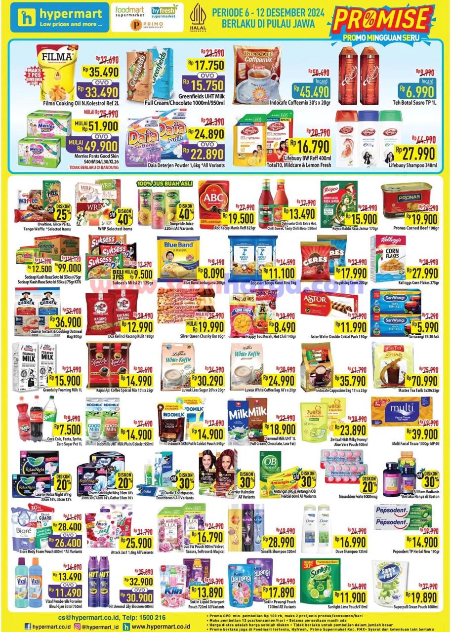 Katalog Promo Hypermart Weekday 10 - 12 Desember 2024 1