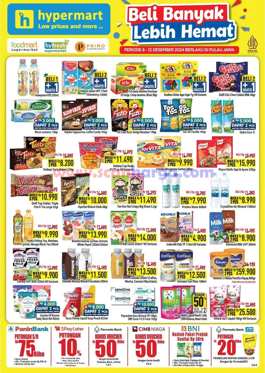 Katalog Promo Hypermart Weekday 10 - 12 Desember 2024 3