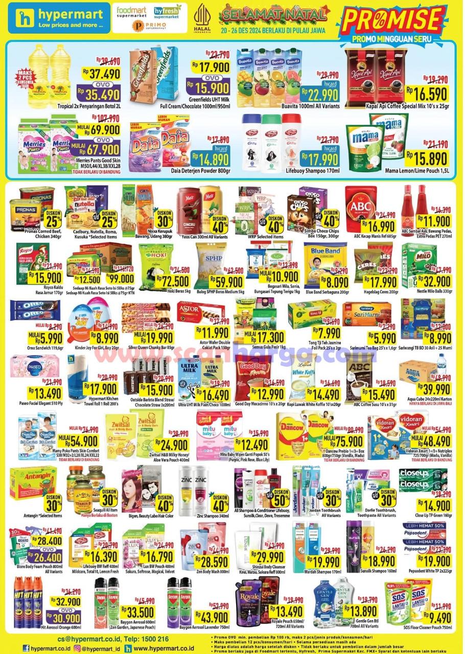 Katalog Promo Hypermart Weekday 24 - 26 Desember 2024 1