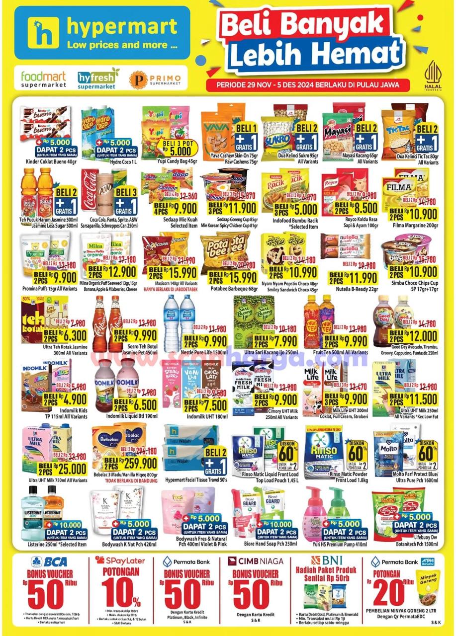 Katalog Promo Hypermart Weekday 3 - 5 Desember 2024 3