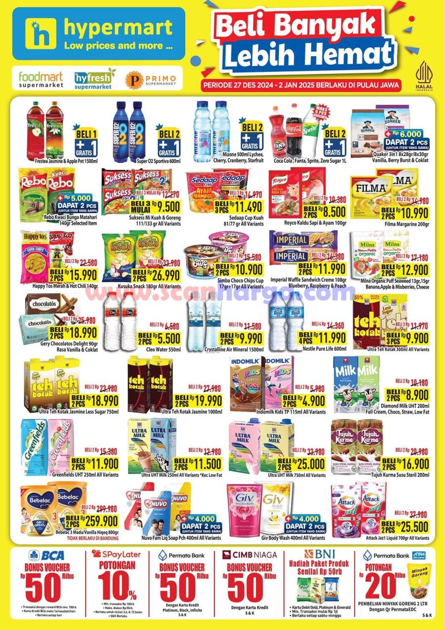 Katalog Promo Hypermart Weekday 31 Desember 2024 - 2 Januari 2025 2