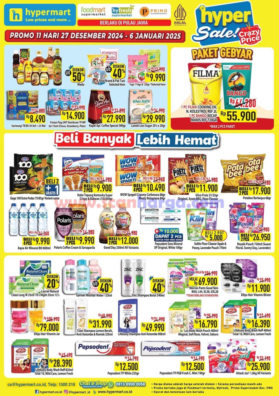 Katalog Promo Hypermart Weekday 31 Desember 2024 - 2 Januari 2025 6