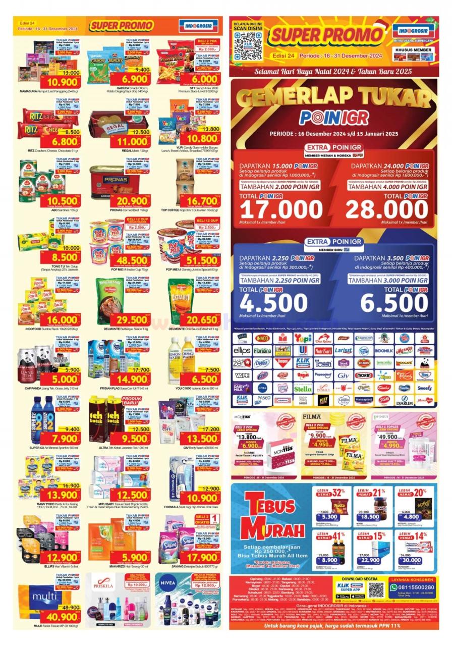 Katalog Indogrosir Super Promo 16 - 31 Desember 2024 1