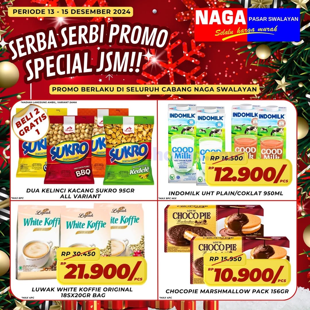 Katalog Promo JSM Naga Swalayan 13 - 15 Desember 2024