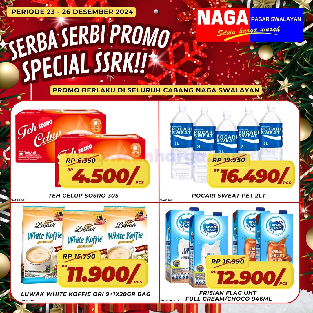 Katalog Promo Naga Swalayan Weekday 23 - 26 Desember 2024 2